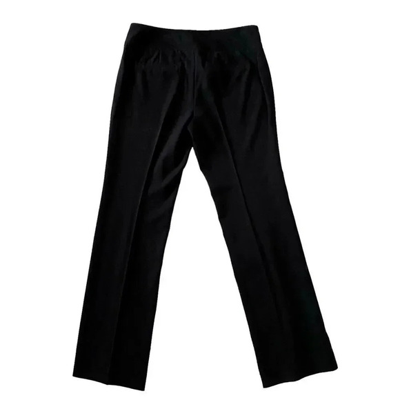 Kenneth Cole Black Straight-Leg Career Trousers Size 10 - Picture 5 of 11
